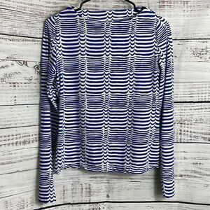 Ellie Kai Top Womens Size 10 Geo Print Nylon Spandex Pullover shirt Golf Tennis